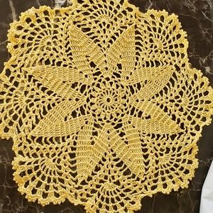 Yellow Doily